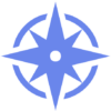 Compass Logo Only Faded